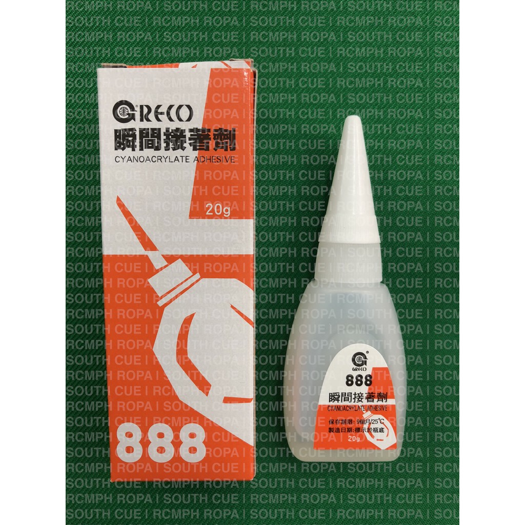 Greco 888 All Purpose Cyanoacrylate Adhesive Super Glue Shopee