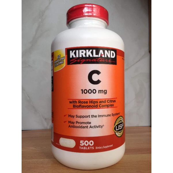 Kirkland Vitamin C 1000mg 500 tablets (Expiry 2025) Shopee Philippines