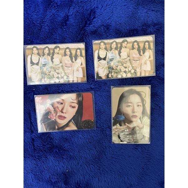 Red velvet bloom pc photocard seulgi wendy group | Shopee Philippines