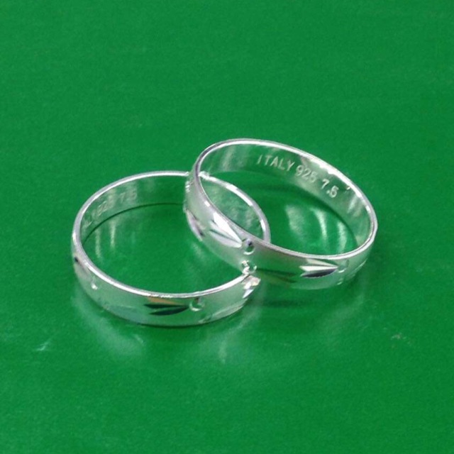 925 silver couple ring