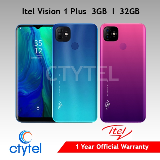 Itel Vision 1 Plus 1 year warranty | Shopee Philippines