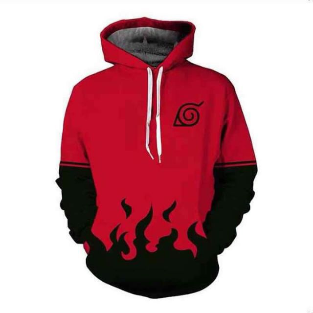 naruto black and red jacket