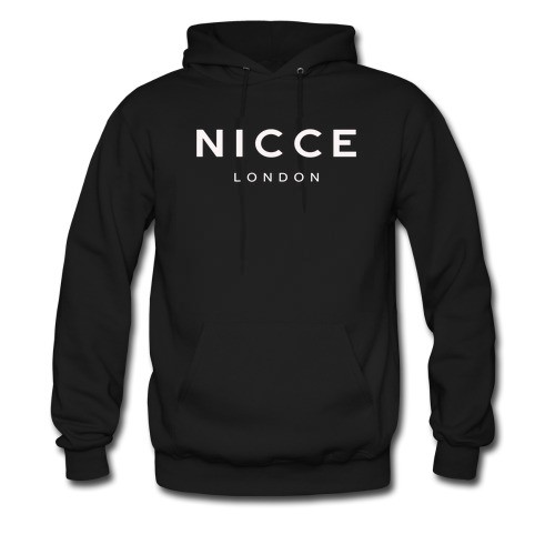 mens black nicce hoodie