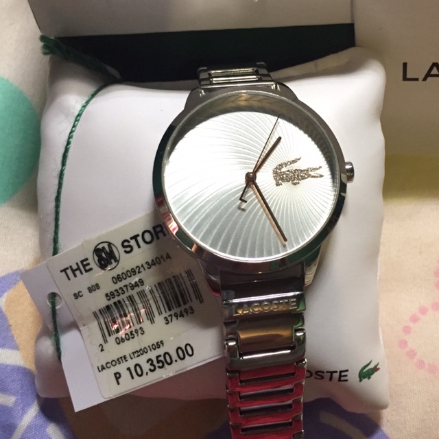 original lacoste watch