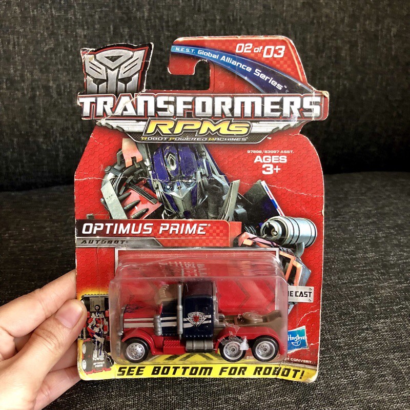 Transformers RPMs Optimus Prime Hasbro 