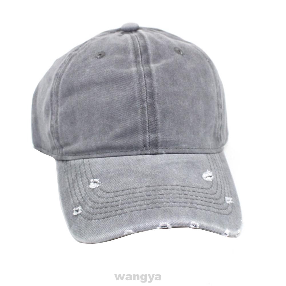 mens baseball cap with gray ponytail