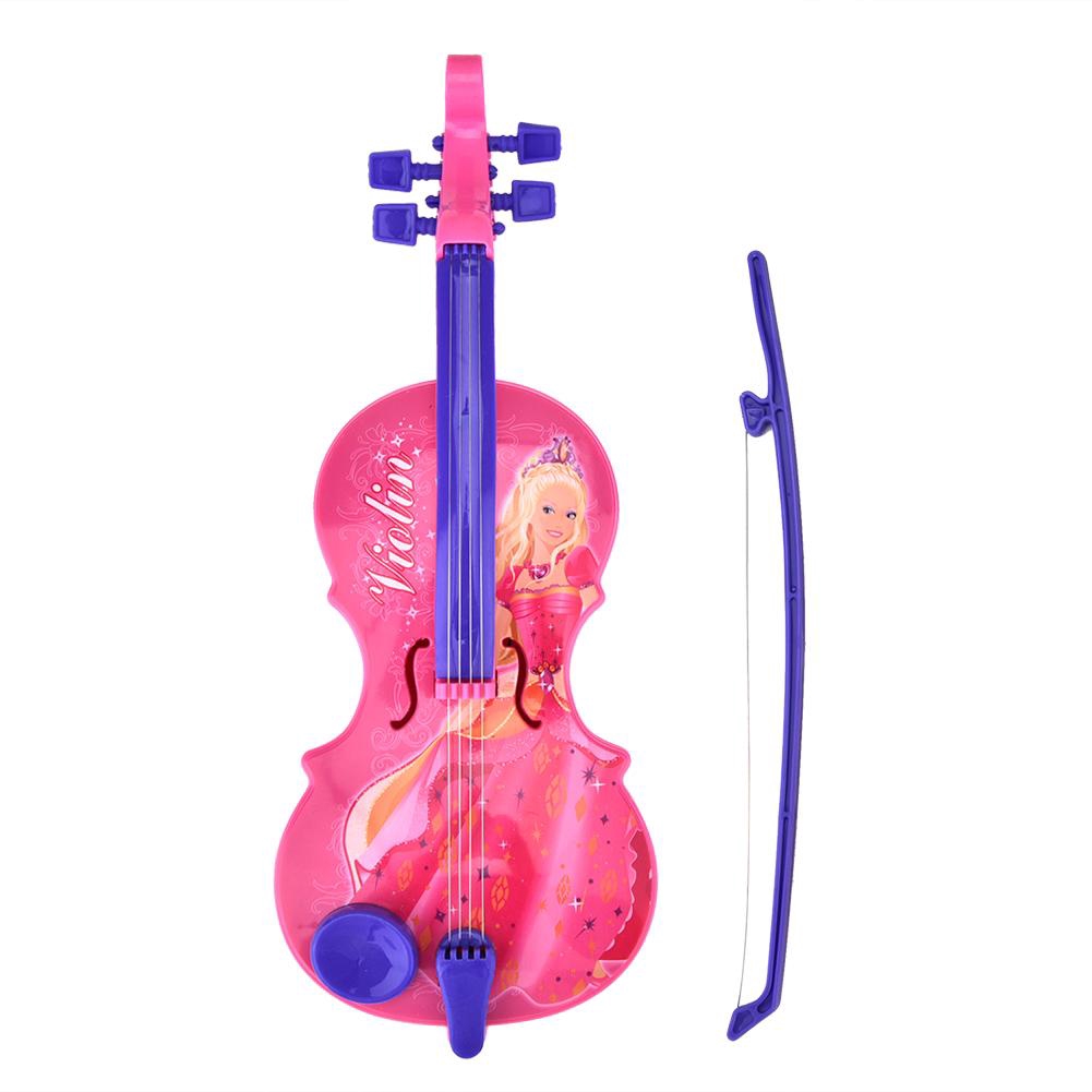 pink violin toy