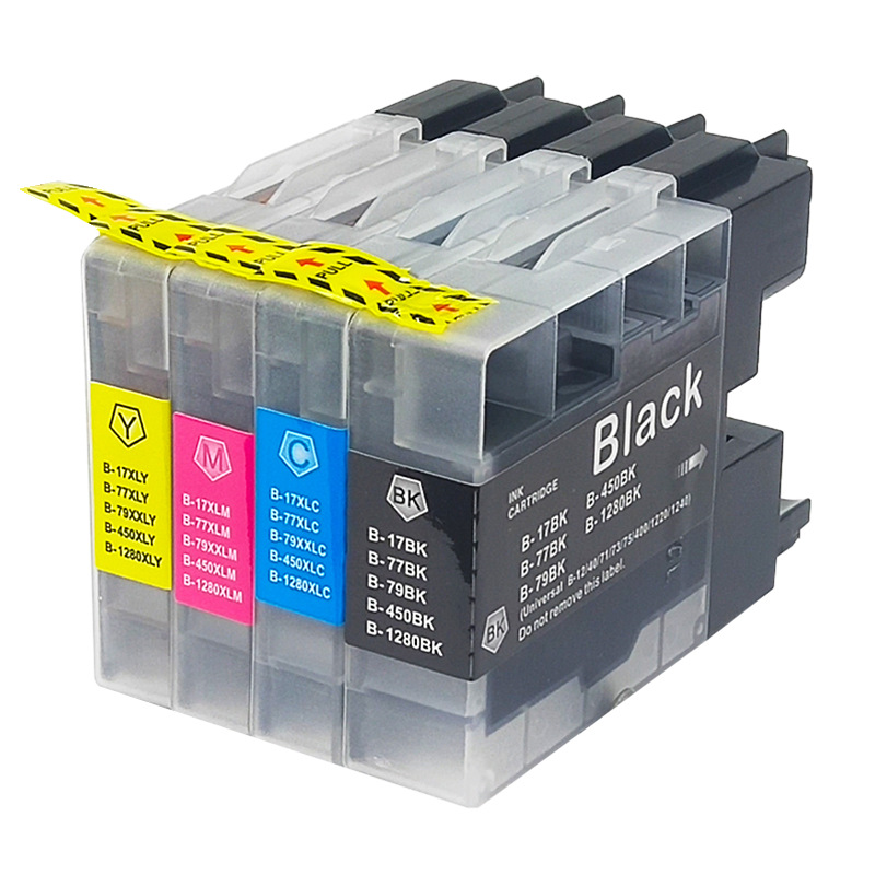 4 Pack Compatible Ink Cartridge Replacement For Brother Lc1280 Lc40 Lc1240 Lc71 Lc73 Lc75 Lc77 8992