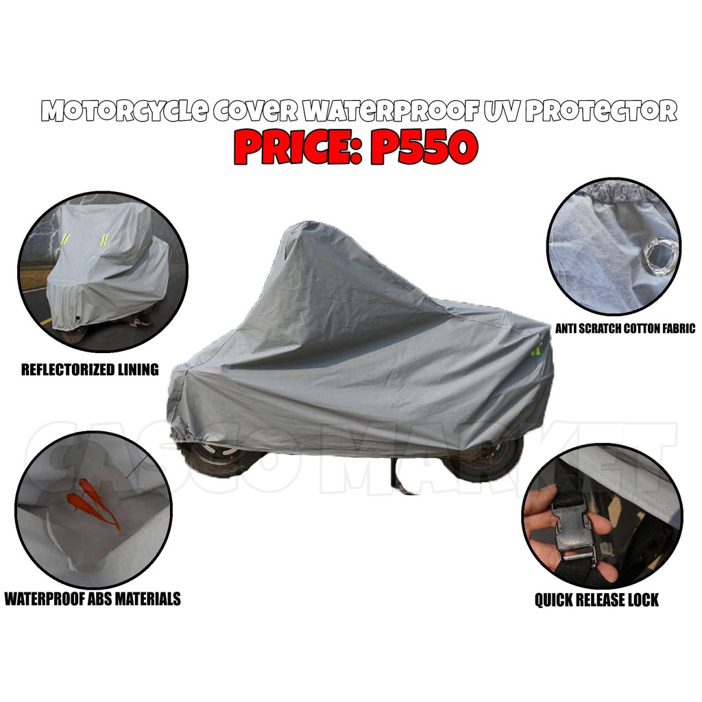heavy duty waterproof motorcycle cover