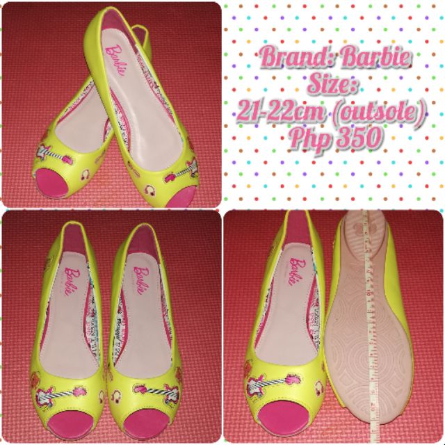 barbie flat shoes