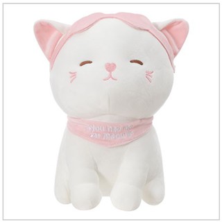 pink cat soft toy