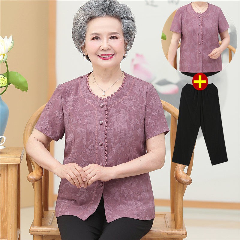 clothes for the elderly lady