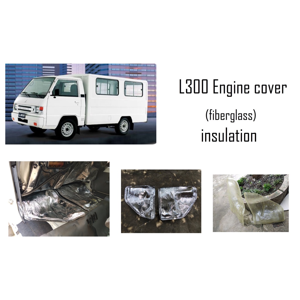 L300 Engine cover (insulated fiberglass) Shopee Philippines