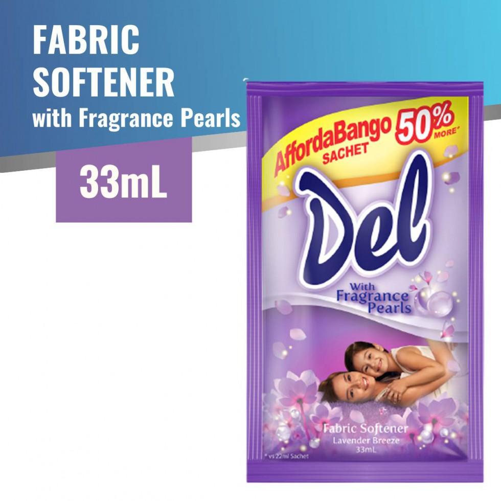 Del Fabric Softener with Fragrance Pearls Violet 33ml x6 Shopee
