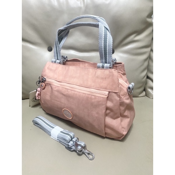 Kipling Top Handle with slingSalmon Peach Shopee Philippines