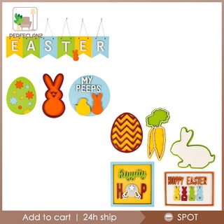 [🆕M2-PER2] 8x Cute Easter Bunny Egg Kit Accessory Rabbit for Home Office Decorations #7