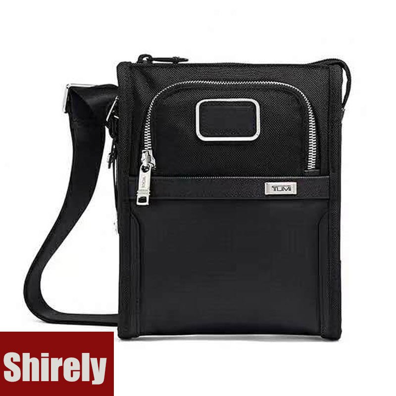 【Shirely.ph】【Ready Stock】HOT style Tumi Men's Cross Body Bags