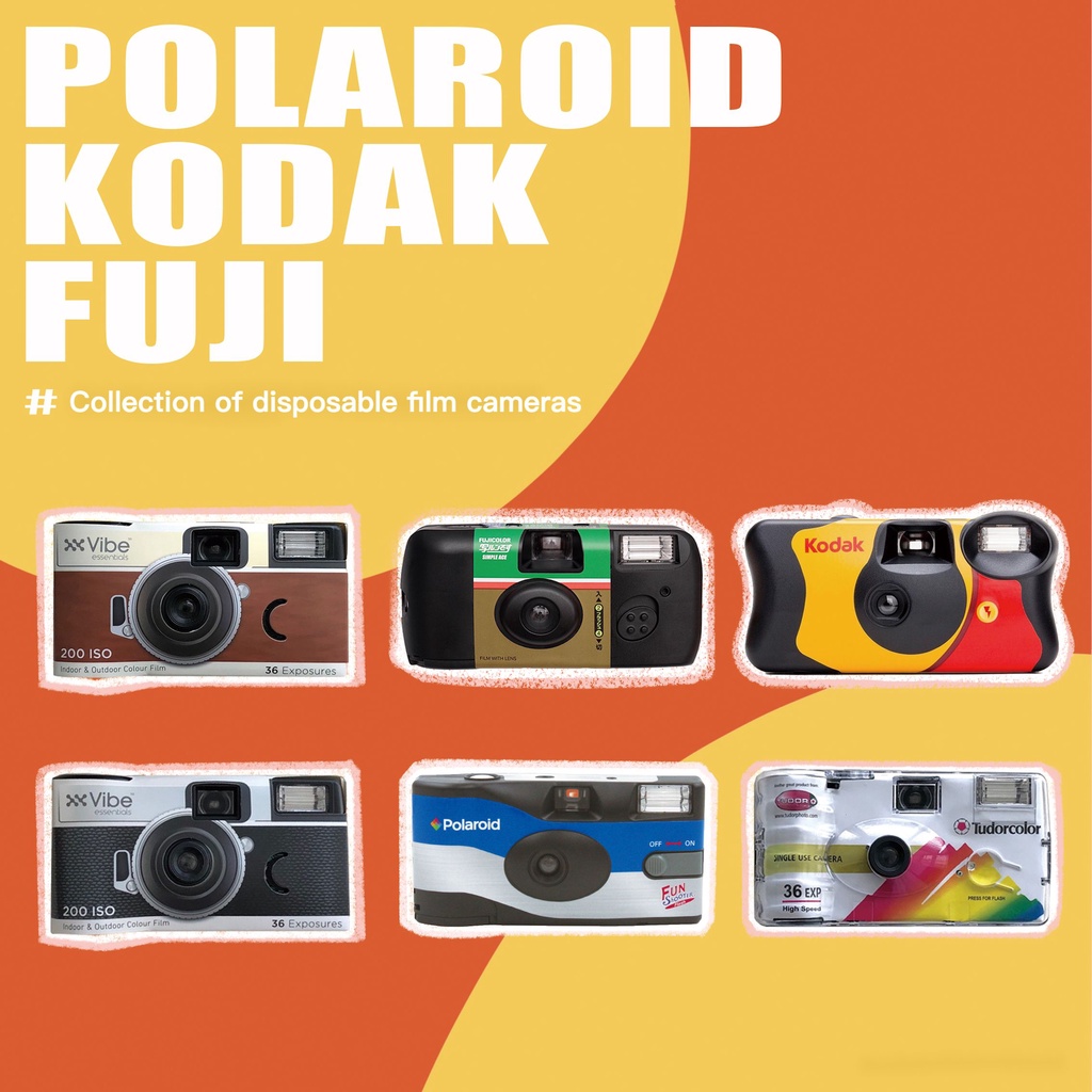 Fujifilm Kodak Disposable Film Camera Collection Shopee Philippines