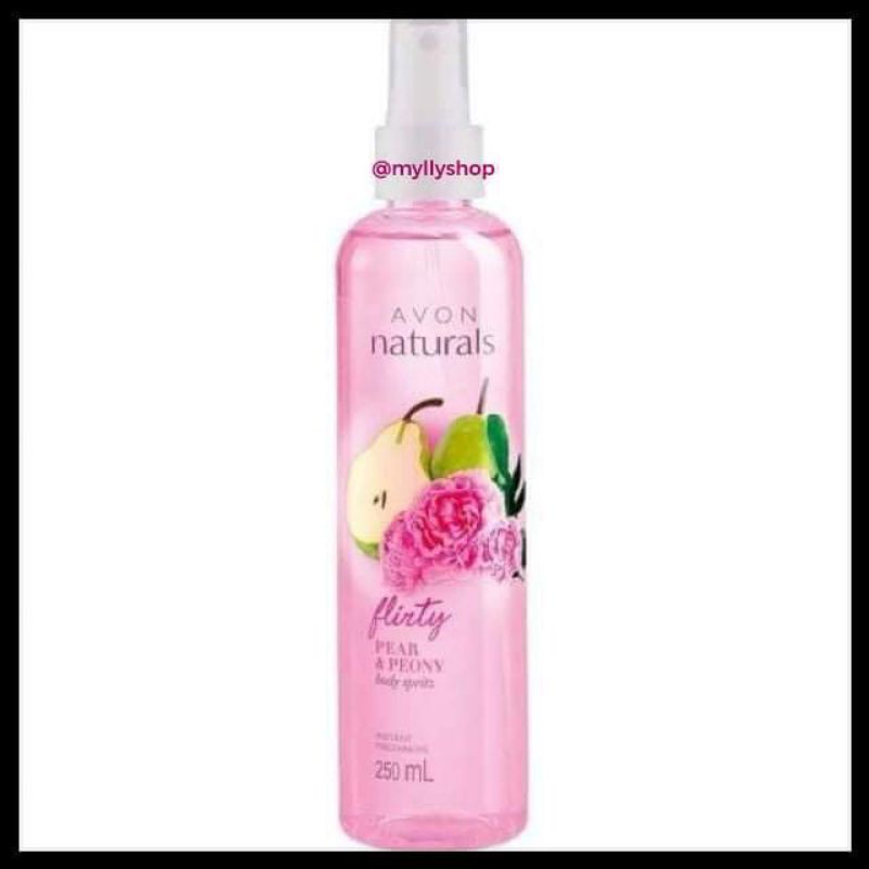 AVON NATURALS PEAR & PEONY BODY SPRITZ 250 ML | Shopee Philippines