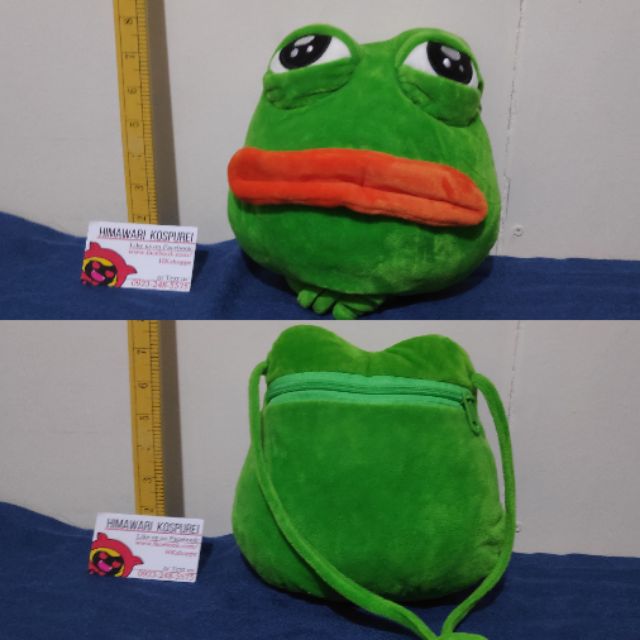 pepe frog plush