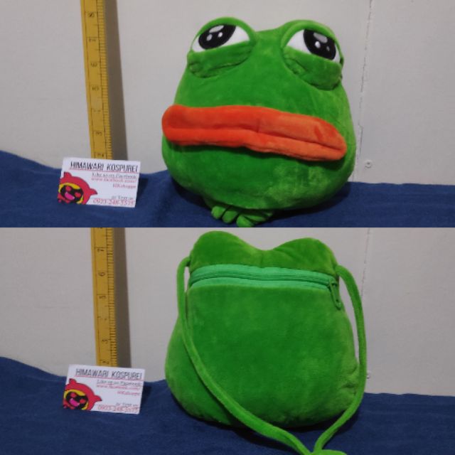 pepe frog plush