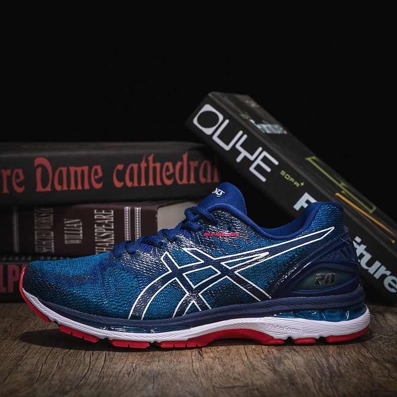 asics gel nimbus 20 blue