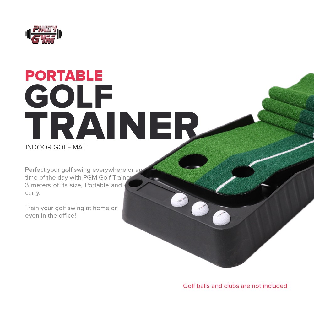 PGM Ball Returm 3M Indoor Golf Putting Trainer Portable Golf Practice