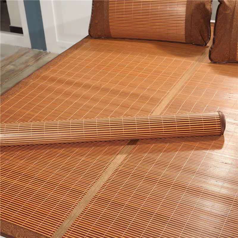 U HOME Carbonized Bamboo Mat Banig Cooling Mattress Pad Sleeping Mat