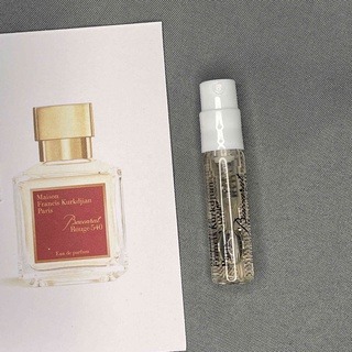 1.5ml Sample Maison Francis Kurkdjian Baccarat Rouge 540 Perfume Fragrance