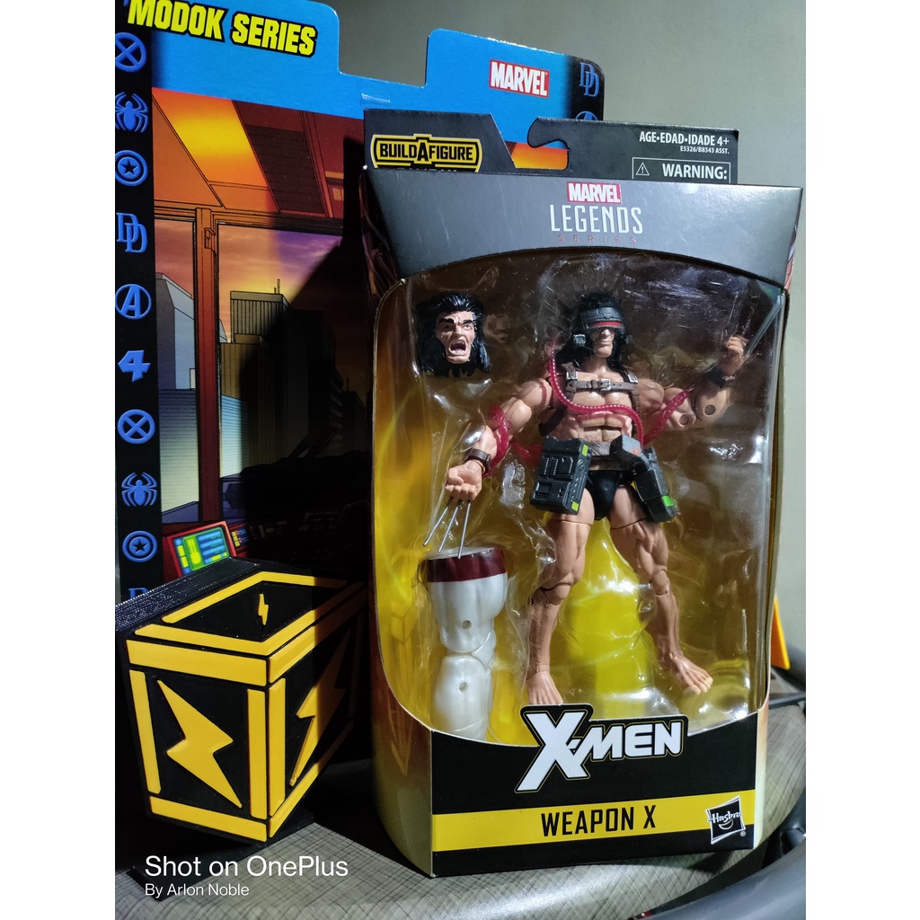 Marvel Legends Weapon X (Burnt) Giant Man Build A Figure