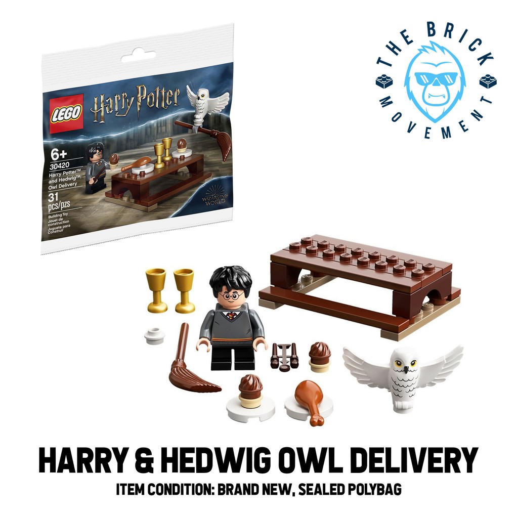 LEGO 30420 Harry Potter & Hedwig Owl Poly Bag Ready to Ship 