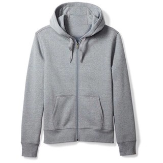 plain grey zip up hoodie womens