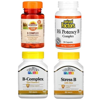Vitamin B Complex, 21st Century, Sundown Naturals, Natural Factors