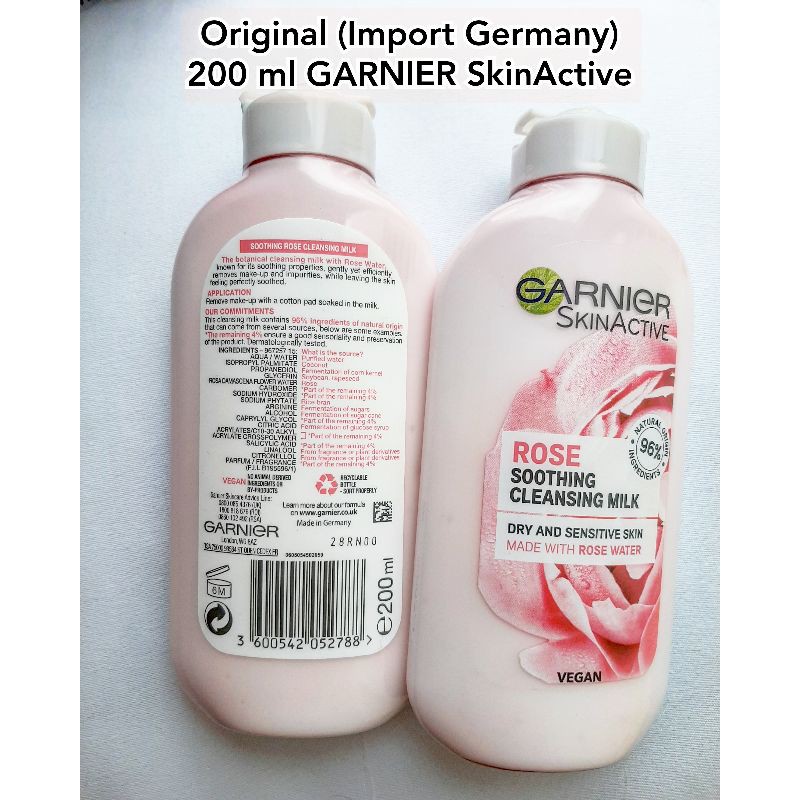 rose soothing cleansing milk