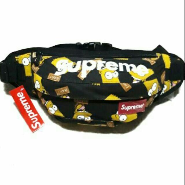supreme fanny pack simpsons