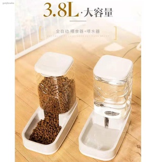 HOT℗Manufacturers pet supplies water dispenser automatic pet cat feeder cat and dog food bowl water