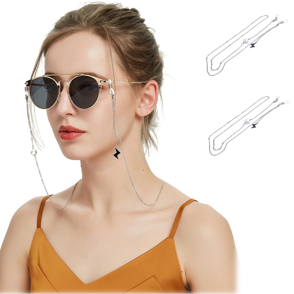 Women's Eyeglass Chains Eyewear Retainer Eyeglass Strap Holder Sunglass  Strap | Shopee Philippines