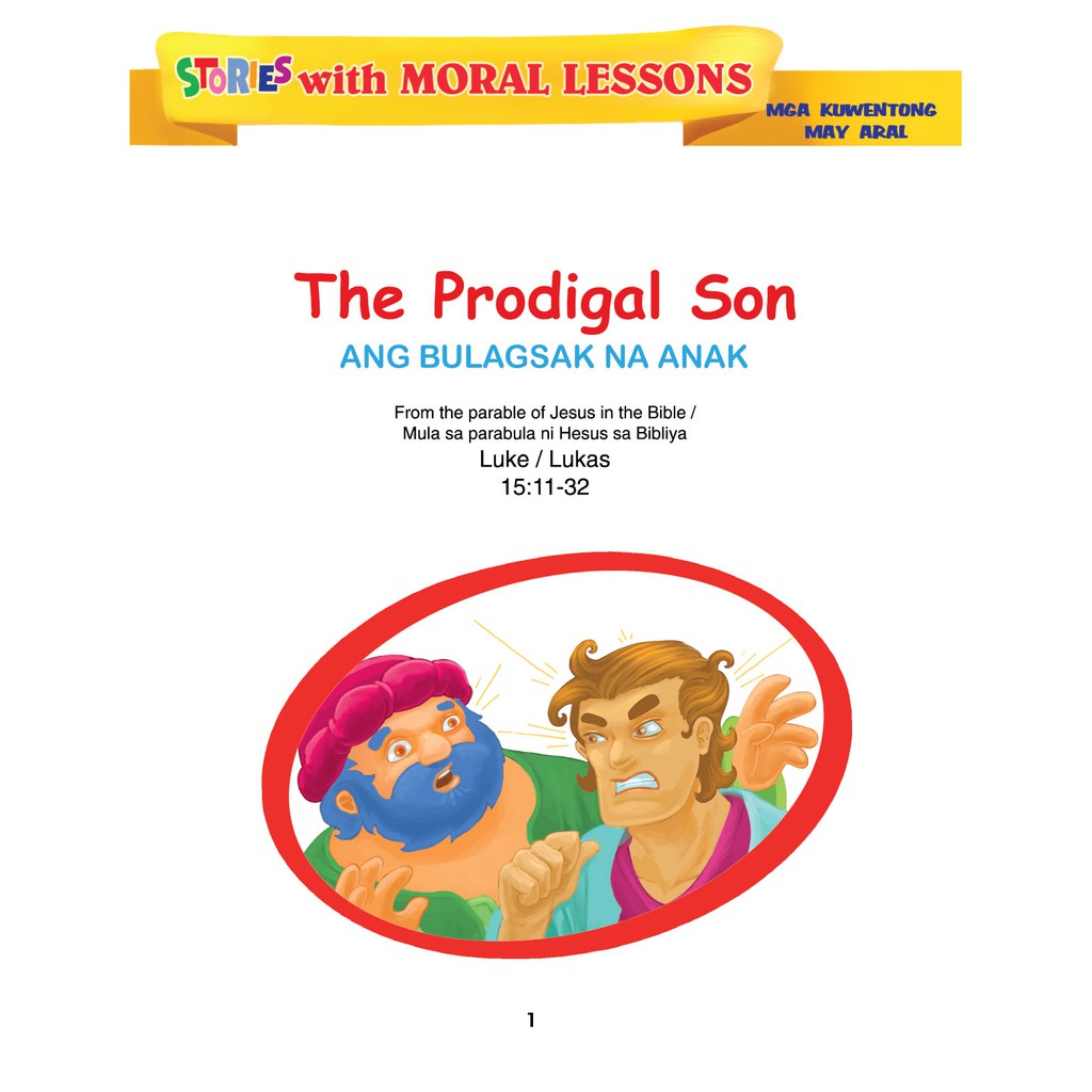 the prodigal son moral lesson essay