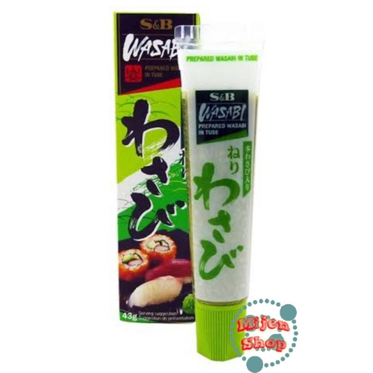 Original Japan S&B Wasabi Paste 43g | Shopee Philippines