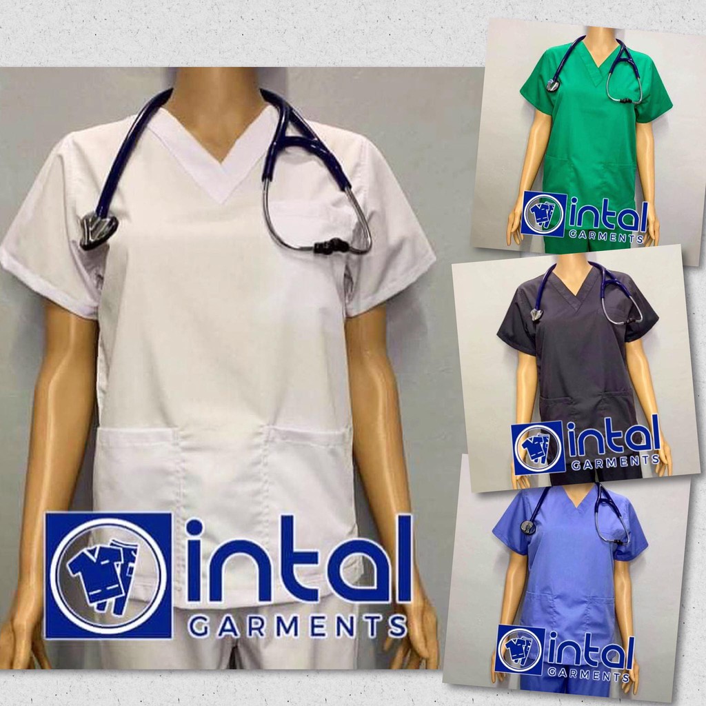 Scrub Suit High Quality Medical Doctor Nurse Scrubsuit Set Regular 2