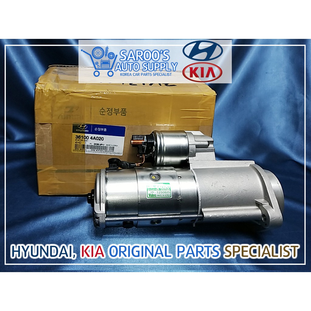 Starter Motor For Hyundai Grand Starex 20072011 Years Model , Original
