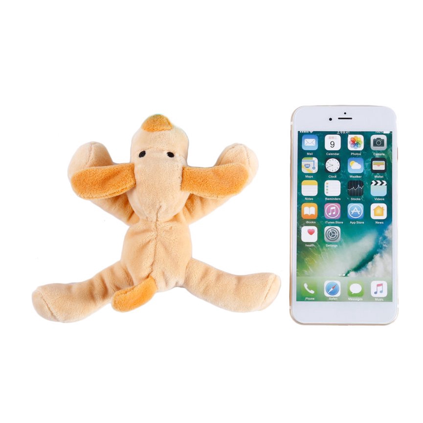 soother with stuffed animal