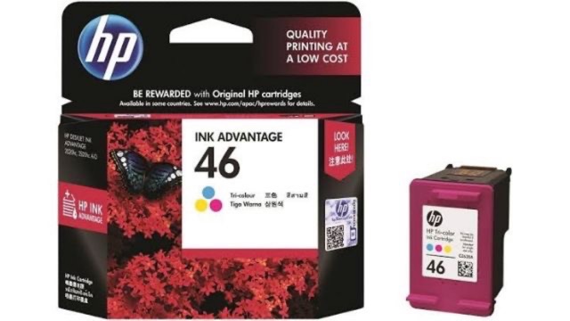 hp 46 black ink cartridge