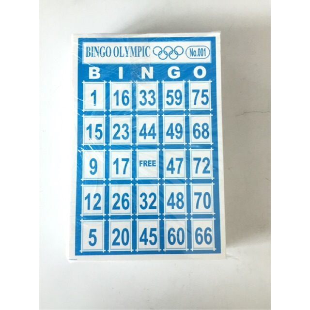 Buy kinsmen bingo cards online