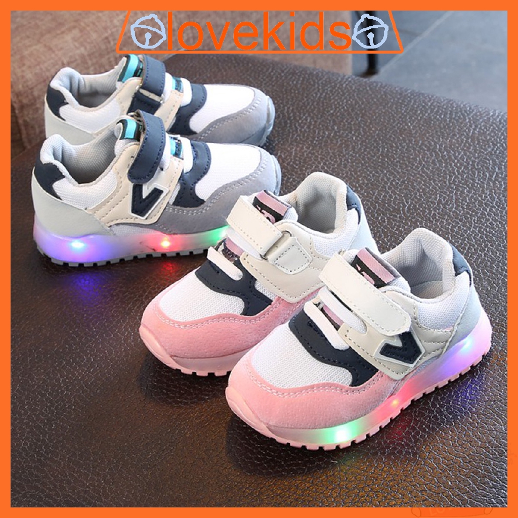led light baby shoes
