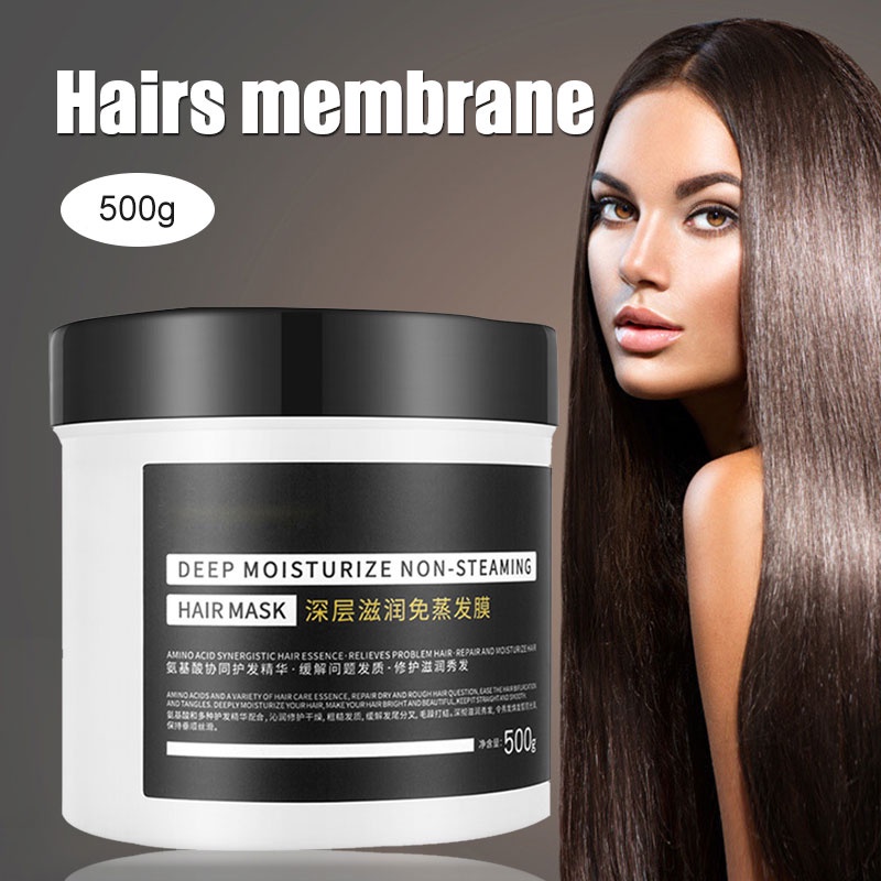 Hair conditioner Moisturizing Smooth Hair Mask Nourish Scalp Treatment Non Steaming Shopee