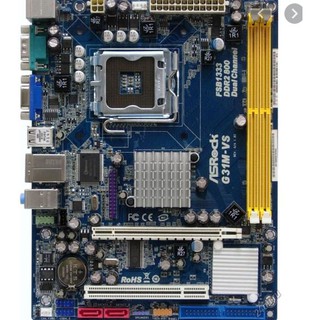 Какие процессоры поддерживает материнская плата asrock g31m vs