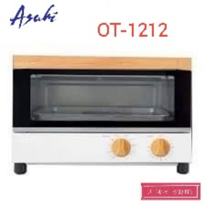 Asahi OT 1212 12liter Oven Toaster with Temperature Control and 30 min
