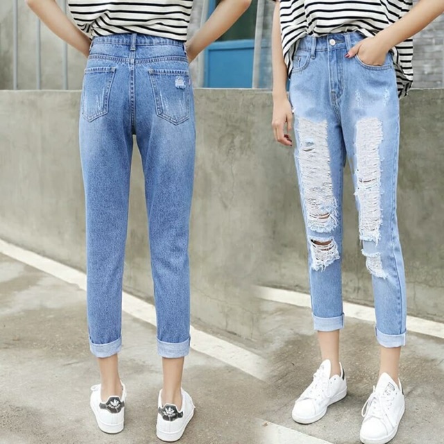 ripped jeans shopee