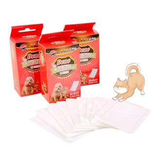 [Wikidog]Dono Mini Nappy Dog Diaper Liners Adhesive Booster Pads for Girl Dogs&Cats